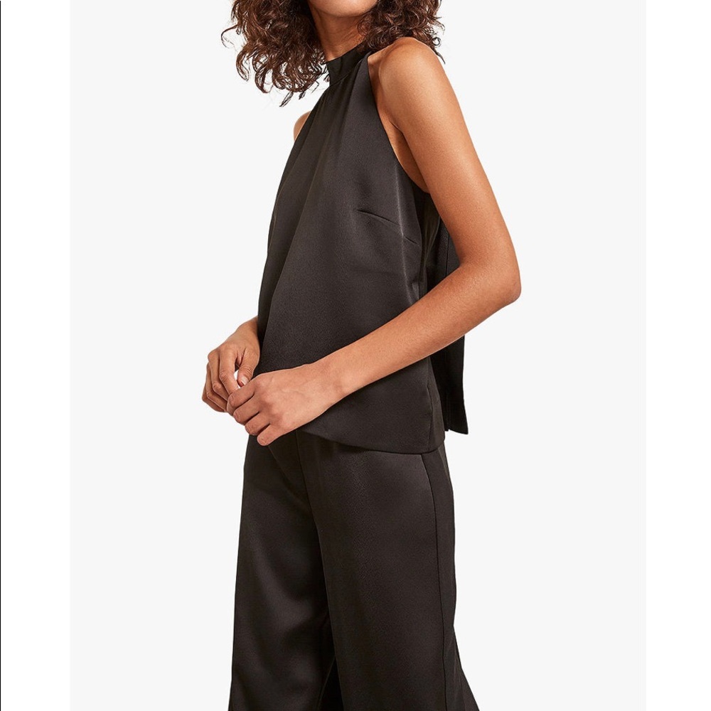 NWT Mint Velvet satin jumpsuit! Sz 8 $210 - Picture 4 of 10